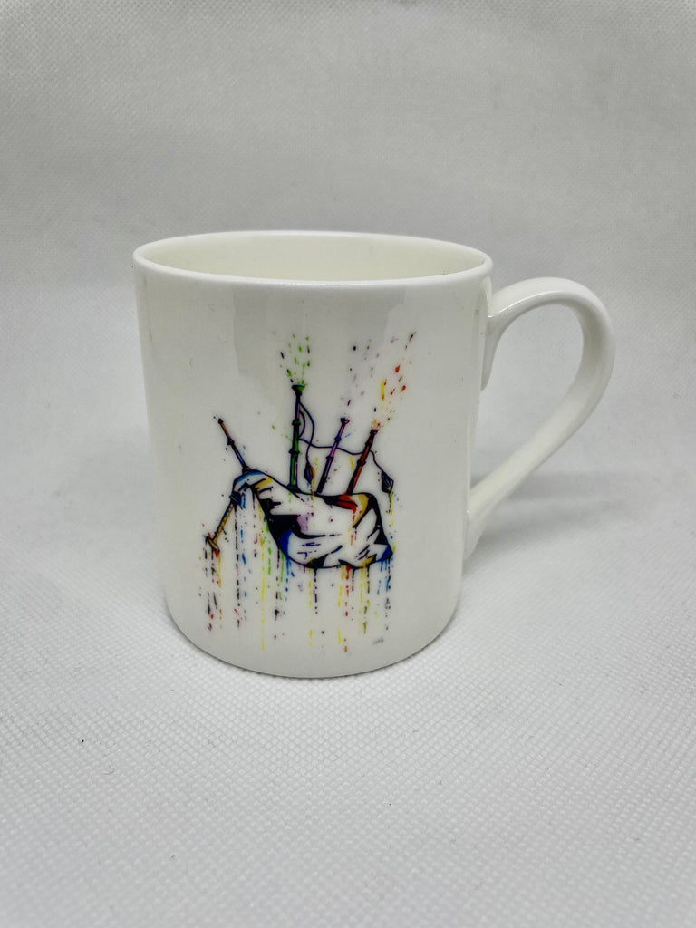 Splash Effect Bagpipe Mug The Bagpipe Shop