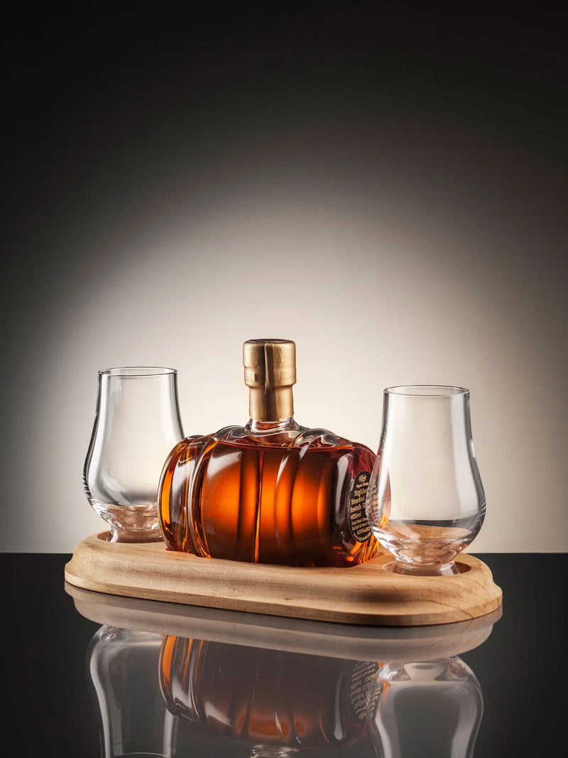 Mini Whisky Barrel Refillable Decanter & Whisky Glasses 200m