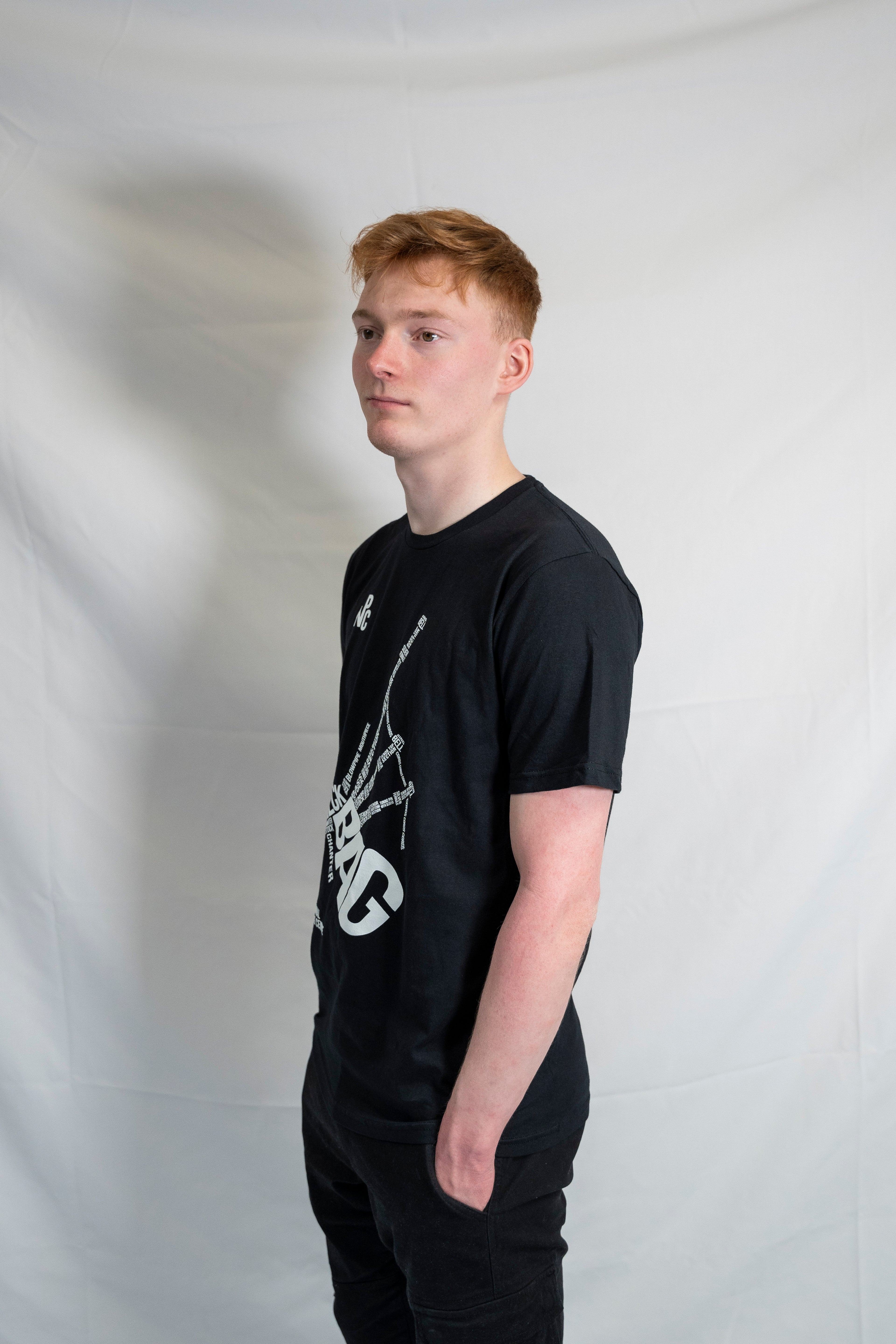 NPC Black Bagpipe T-shirt