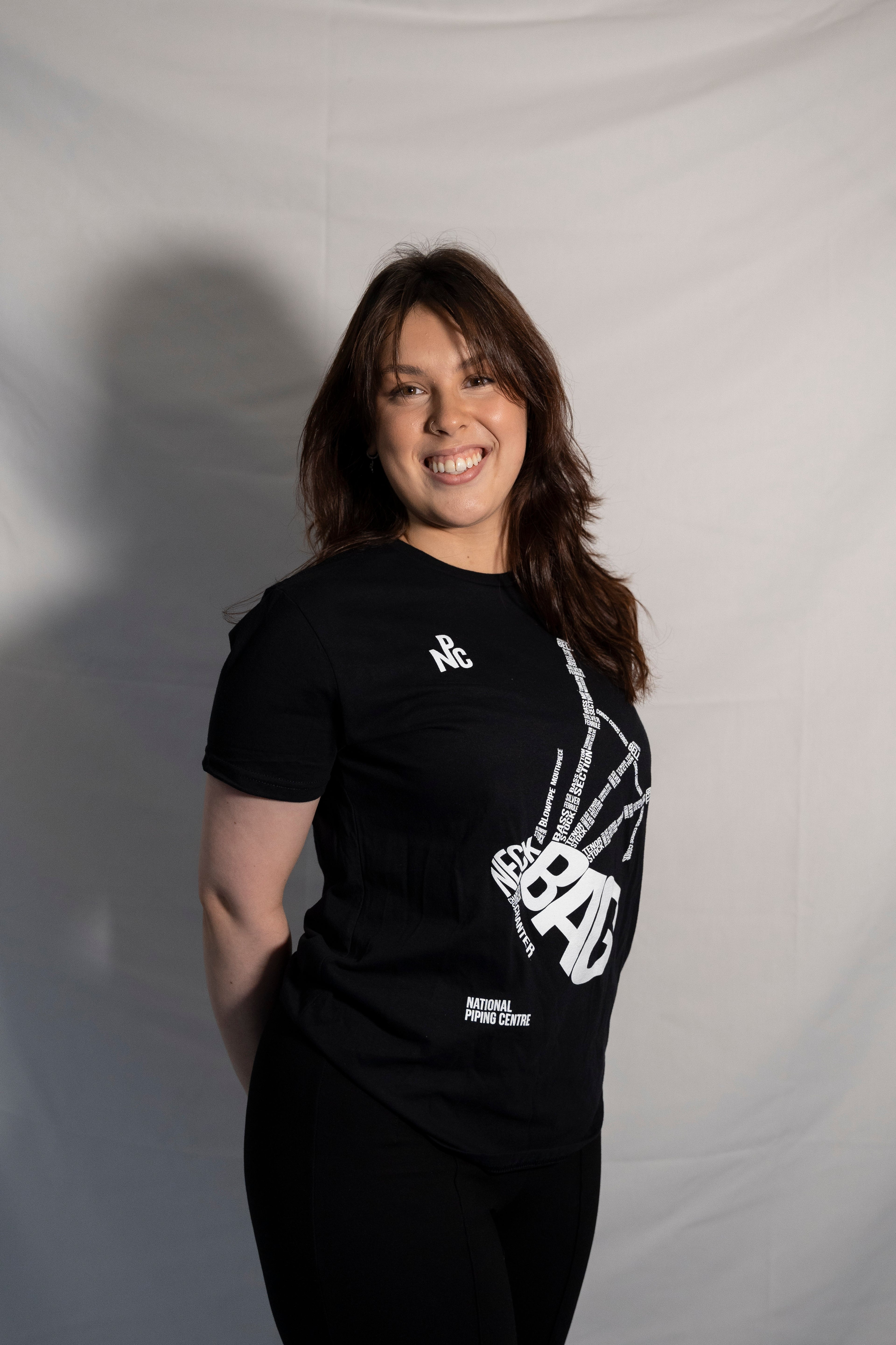 NPC Black Bagpipe T-shirt