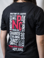NPC Black Word Cluster T-Shirt
