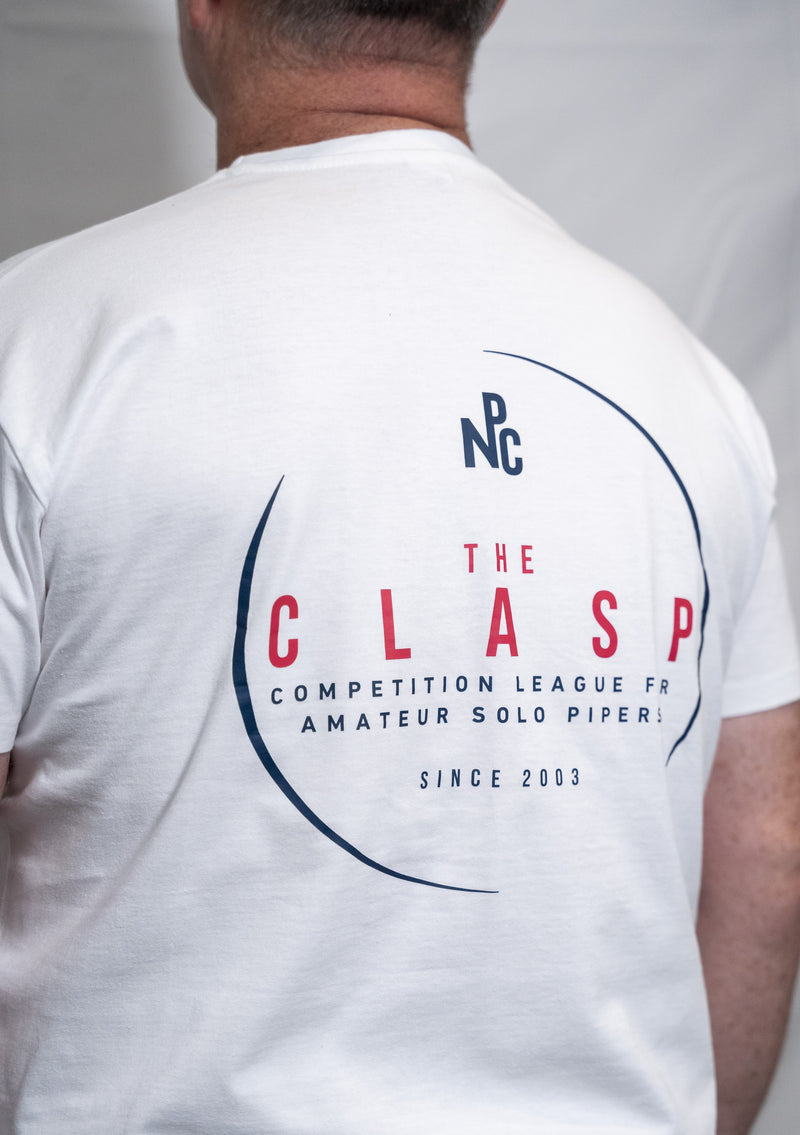 CLASP White T-Shirt
