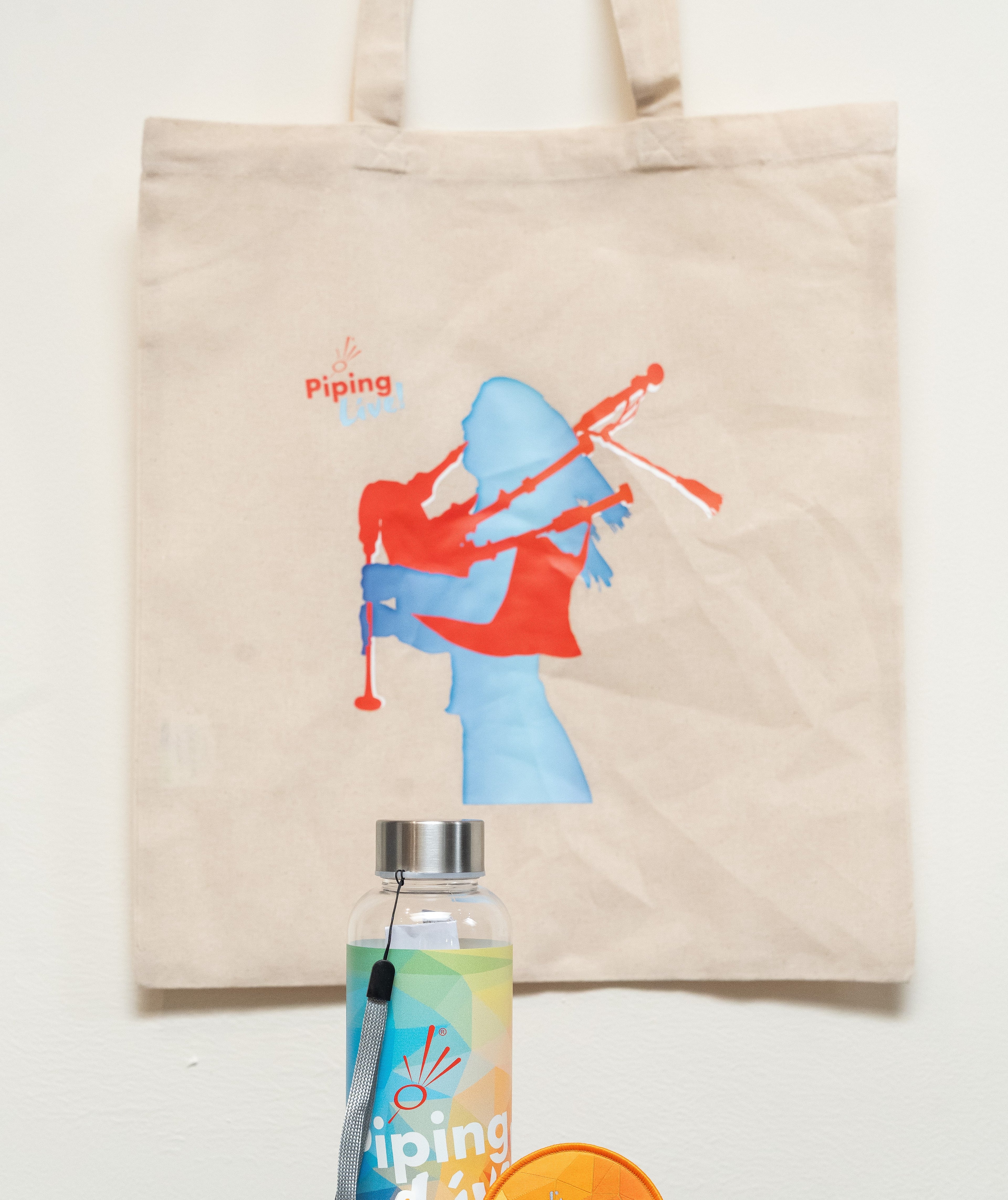 Piping Live! Tote Bag