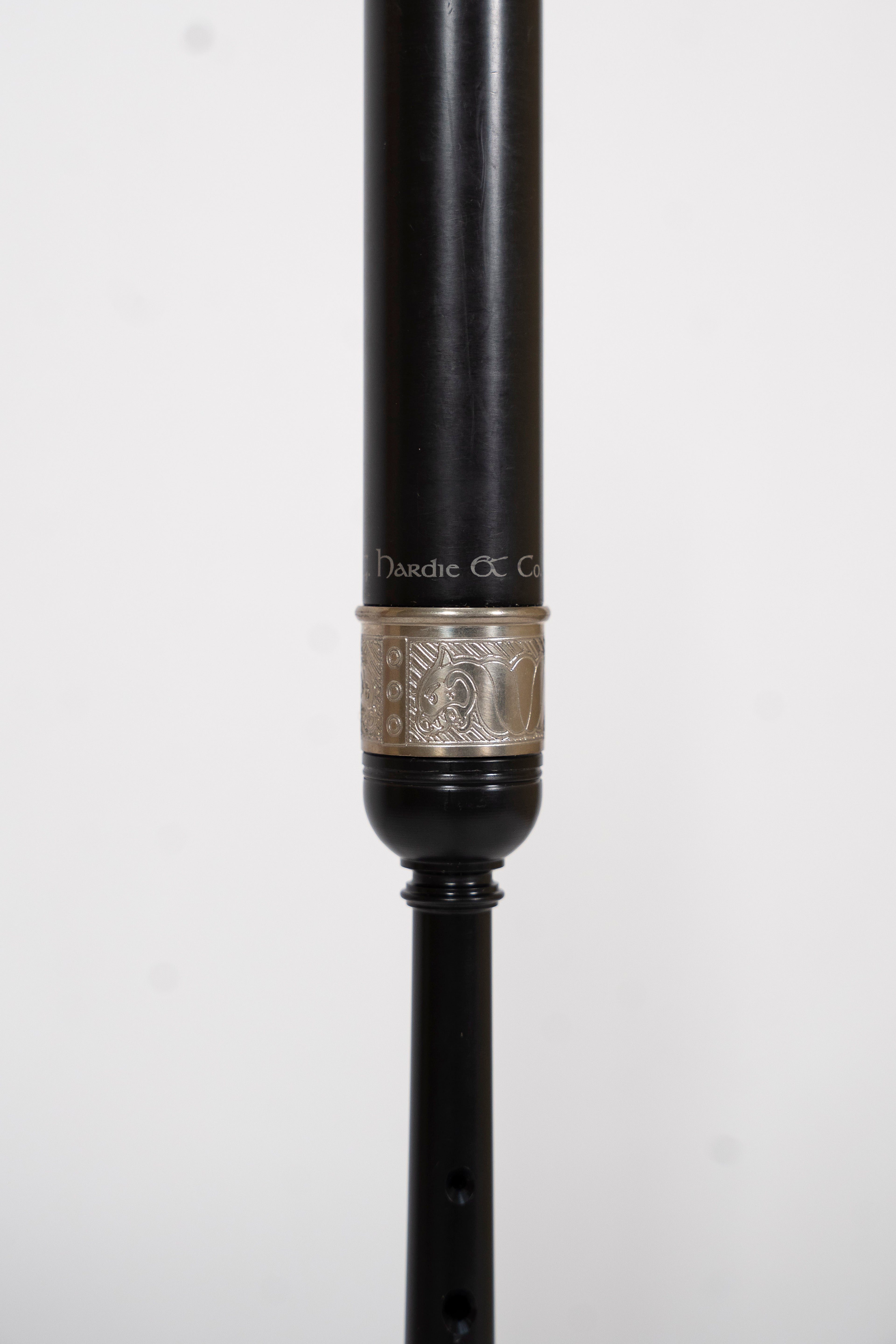 RG Hardie Engraved Long Plastic Practice Chanter