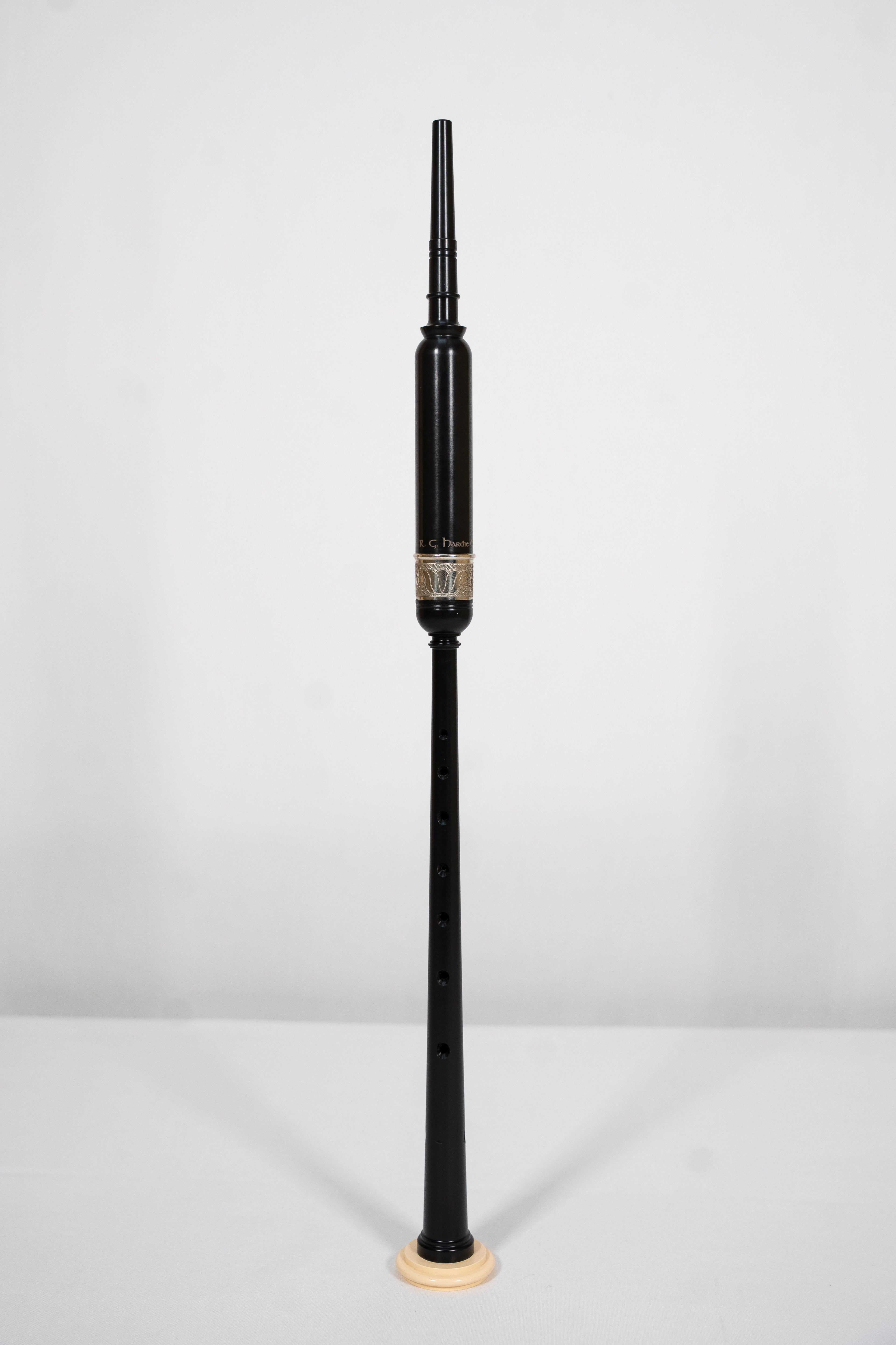 RG Hardie Engraved Long Plastic Practice Chanter