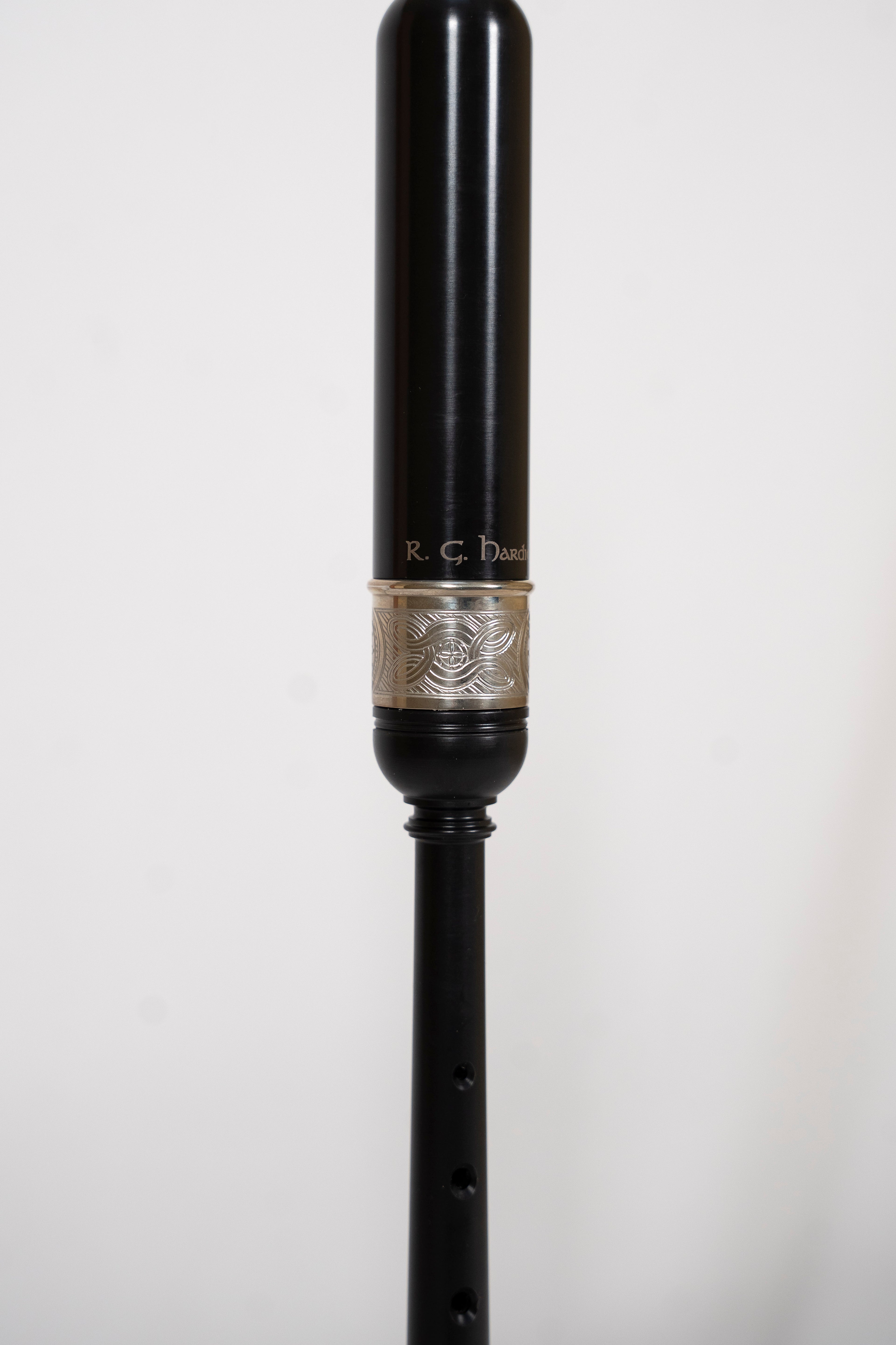 RG Hardie Engraved Long Plastic Practice Chanter