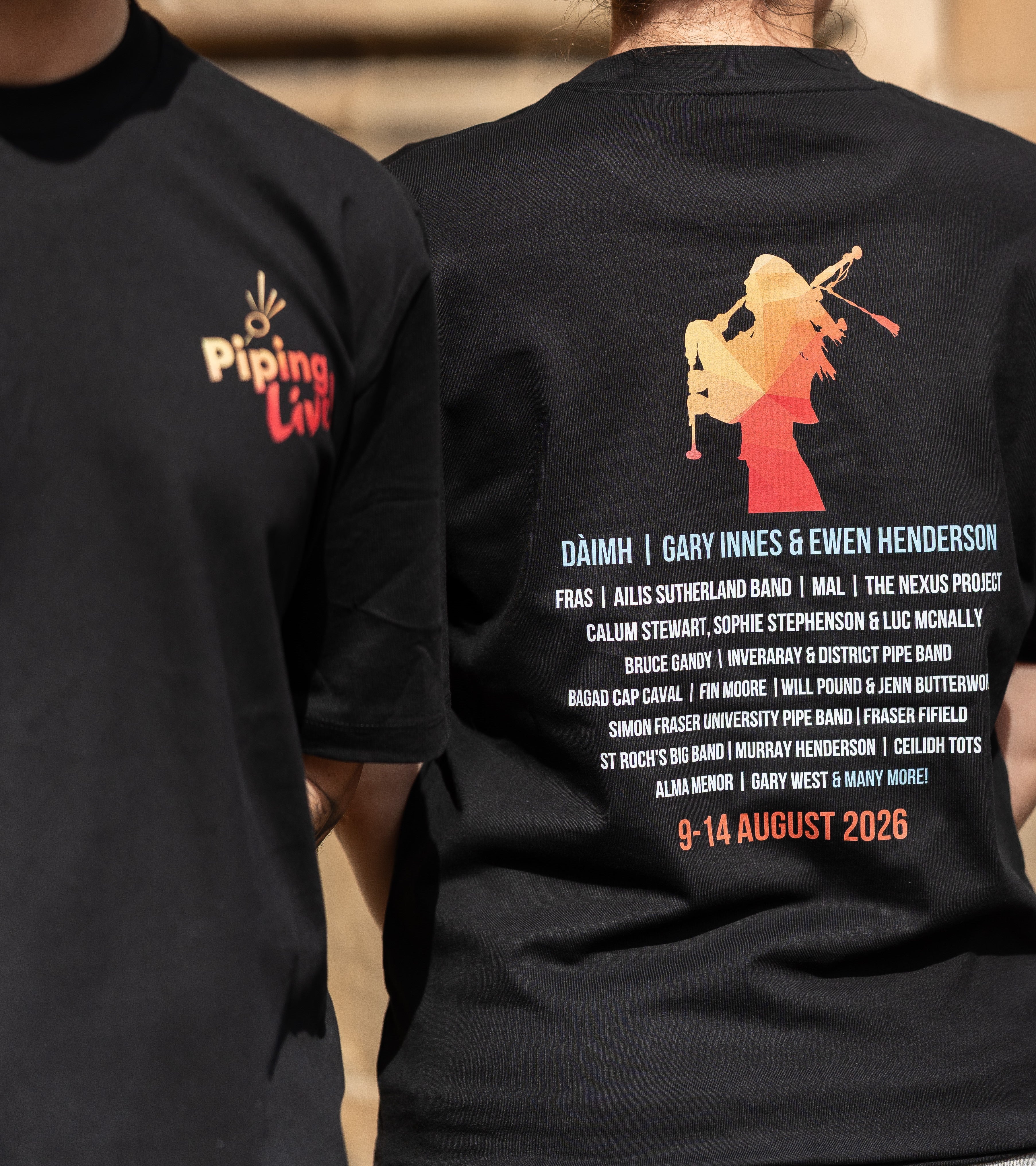 Piping Live! 2026 T-shirt