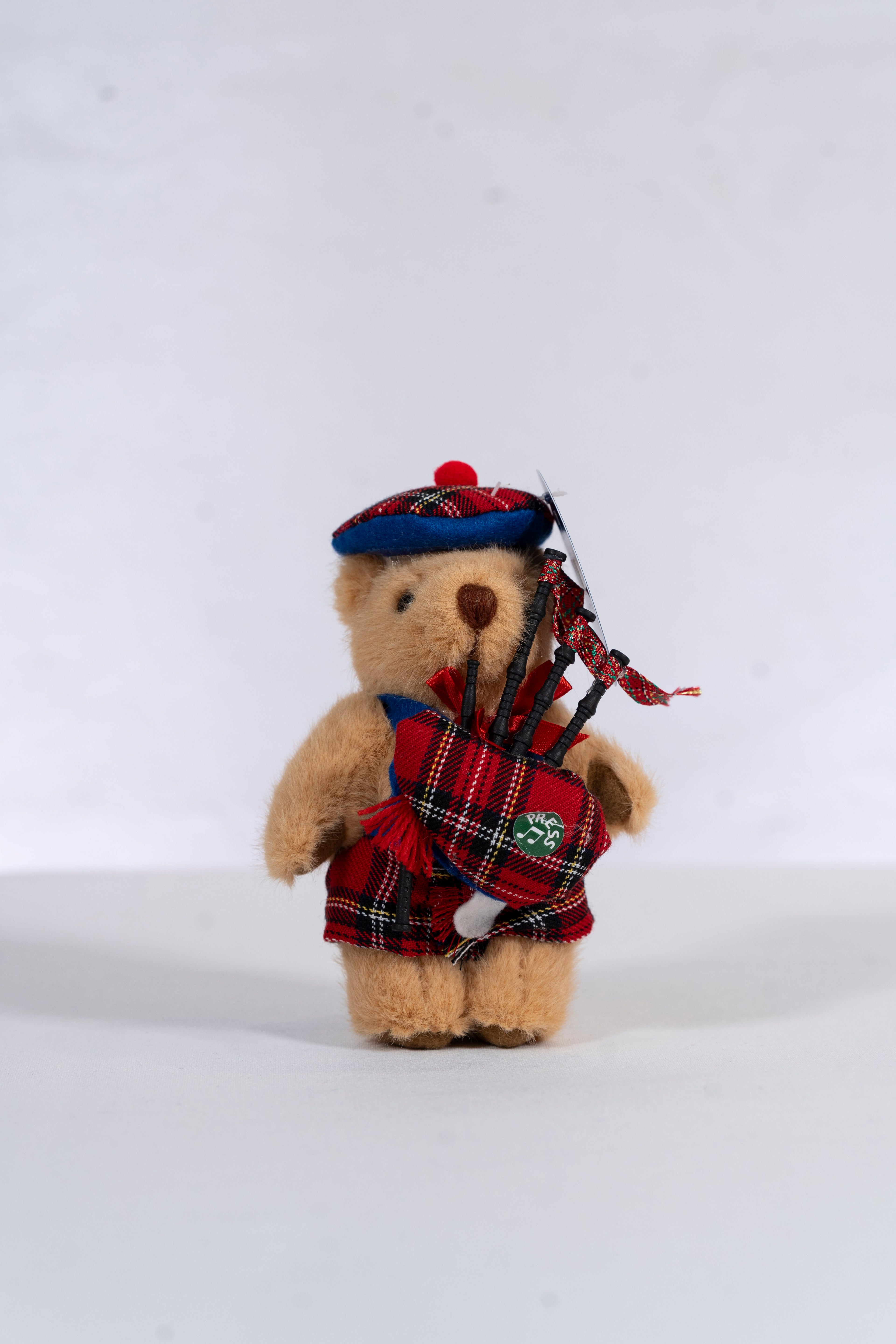 Musical Highland Dressed Teddy