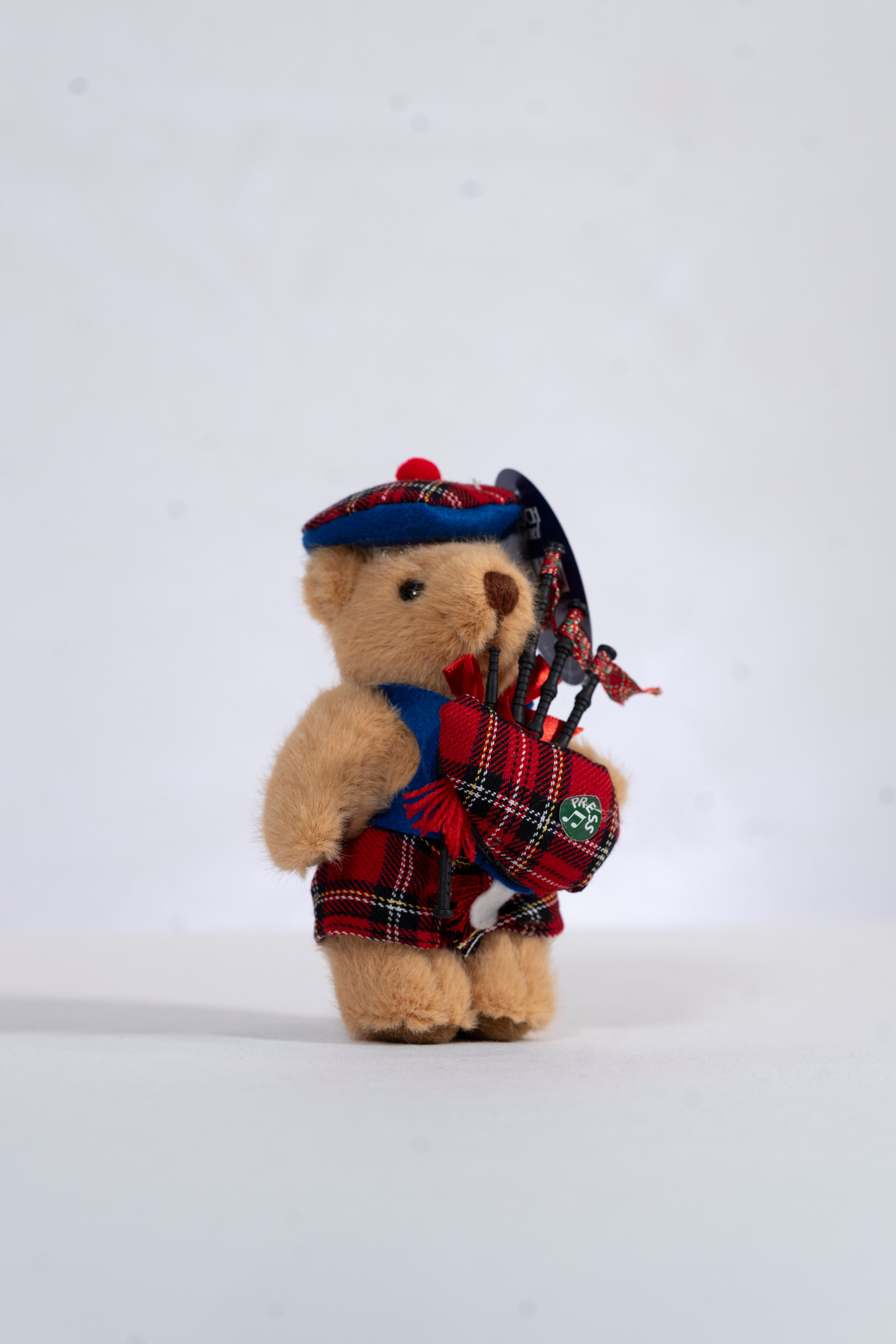 Musical Highland Dressed Teddy