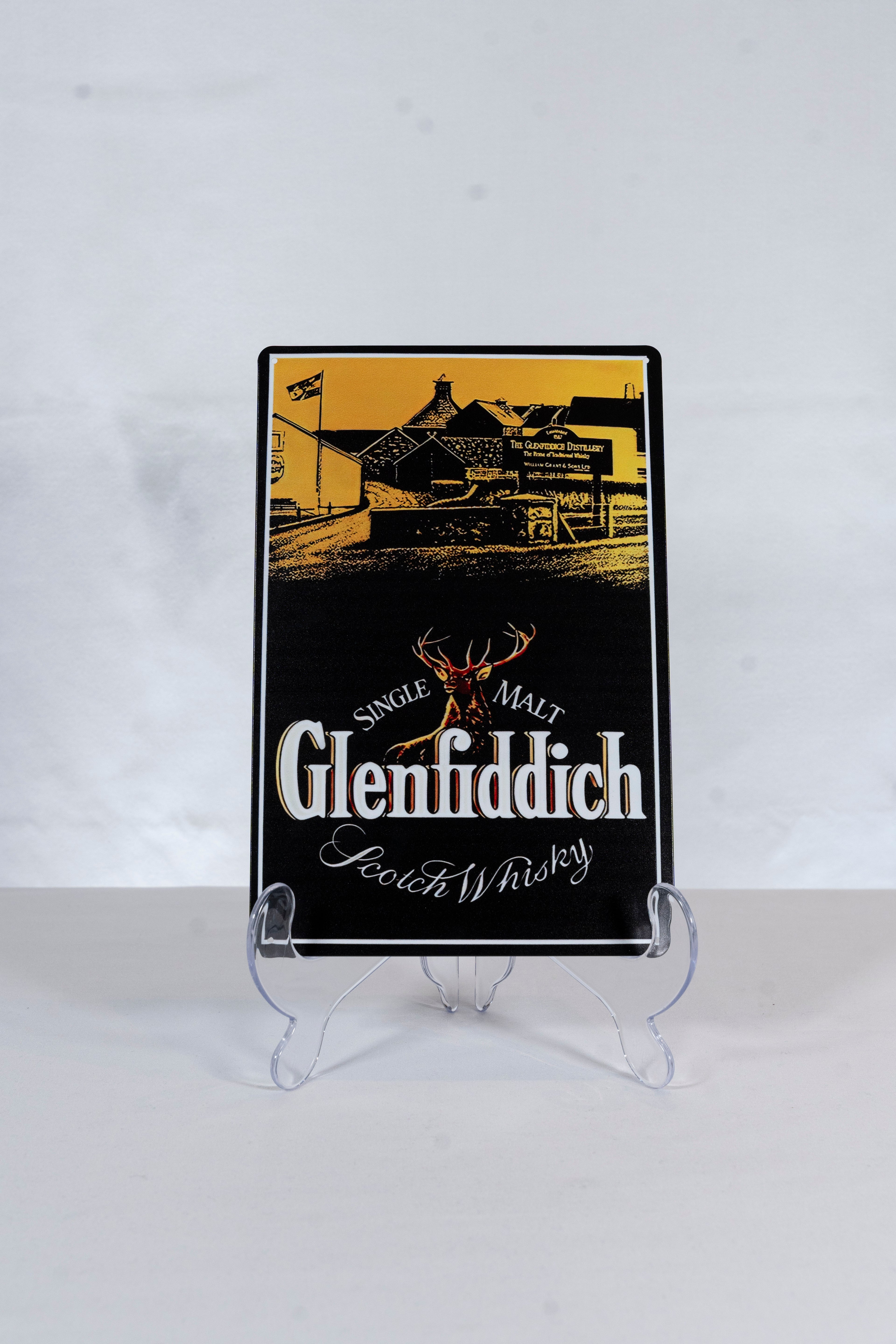 Glenfiddich Whisky Metal Sign
