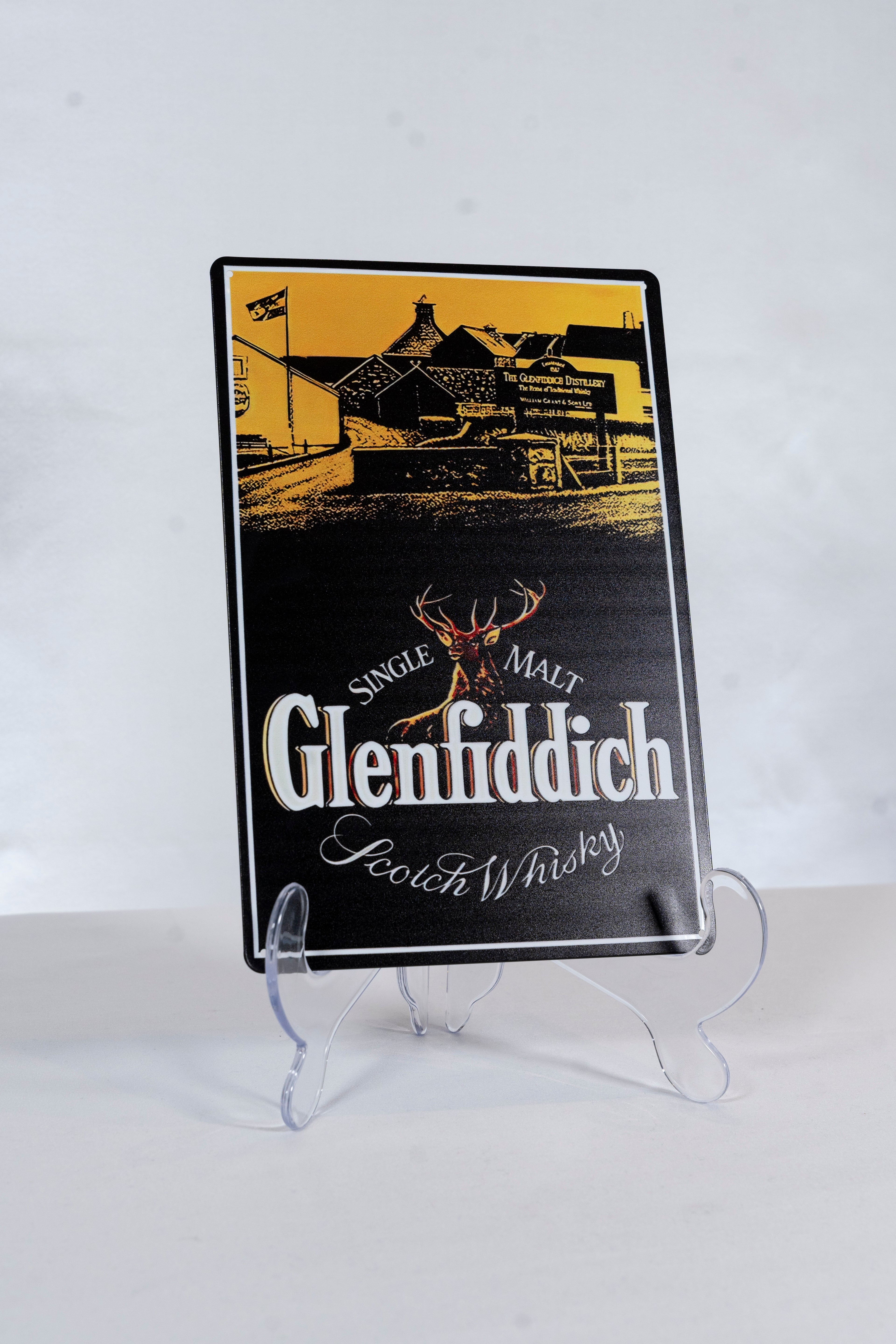 Glenfiddich Whisky Metal Sign