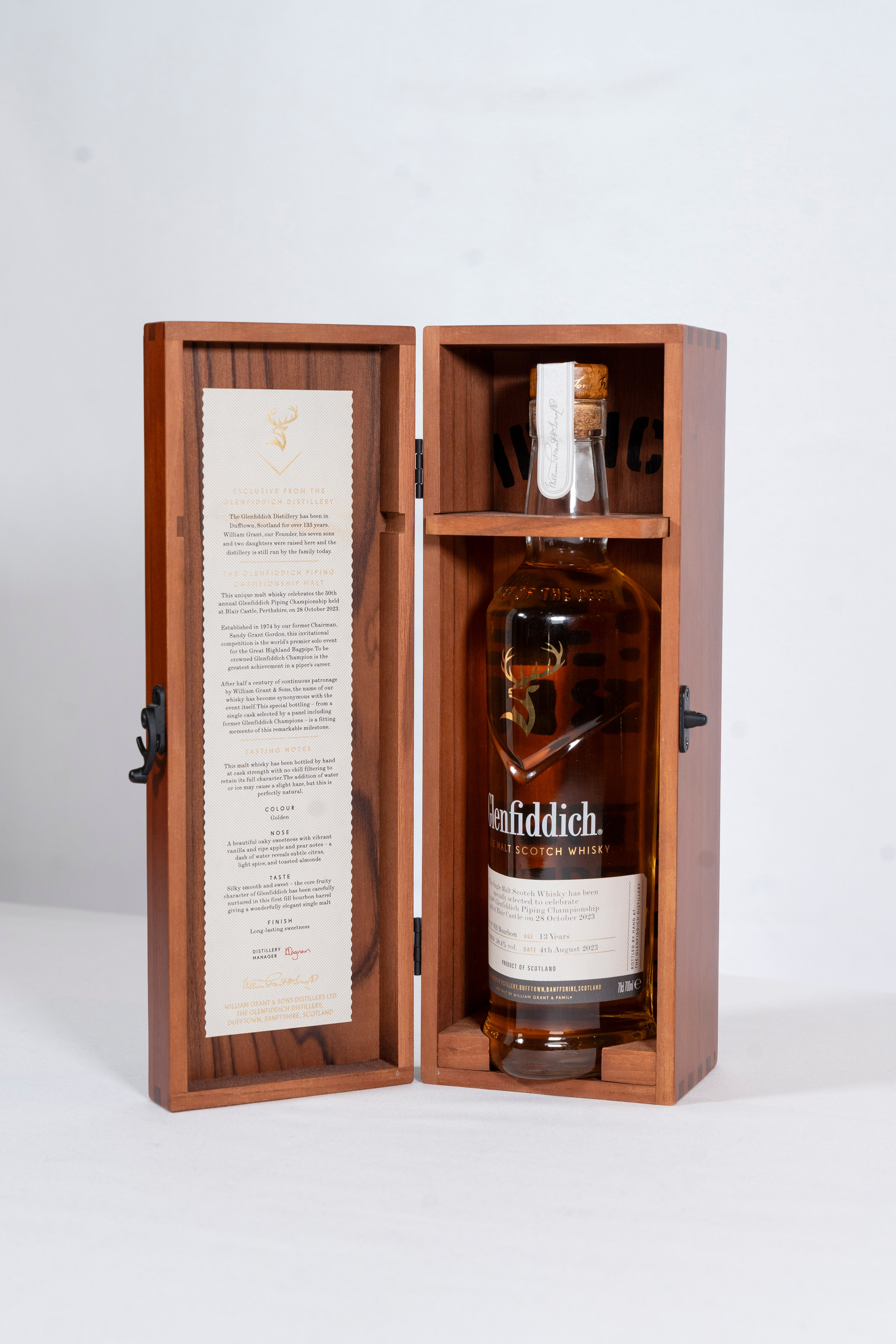 Limited Edition Glenfiddich 13 Year Old Single Cask Single Malt Whisky