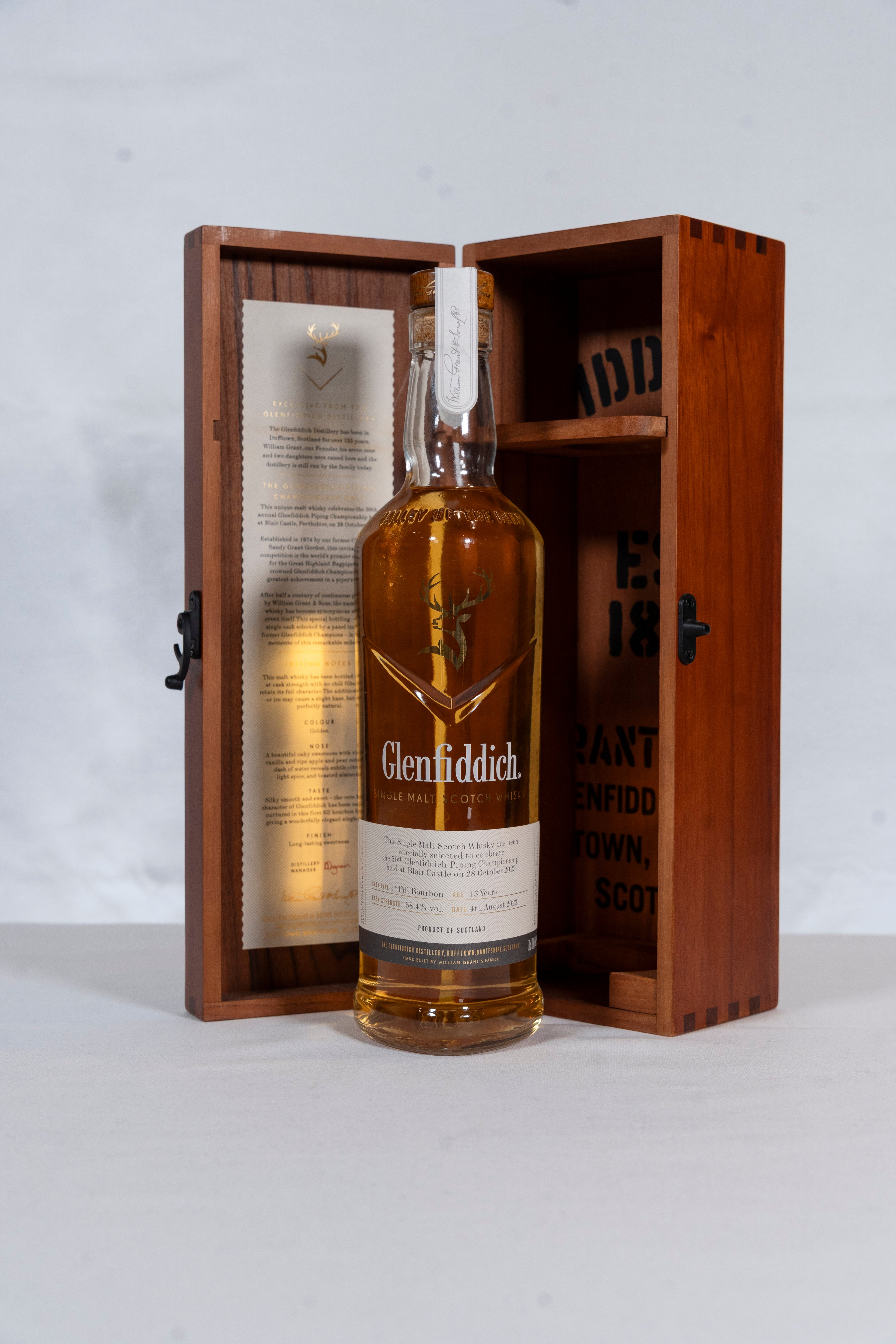 Limited Edition Glenfiddich 13 Year Old Single Cask Single Malt Whisky