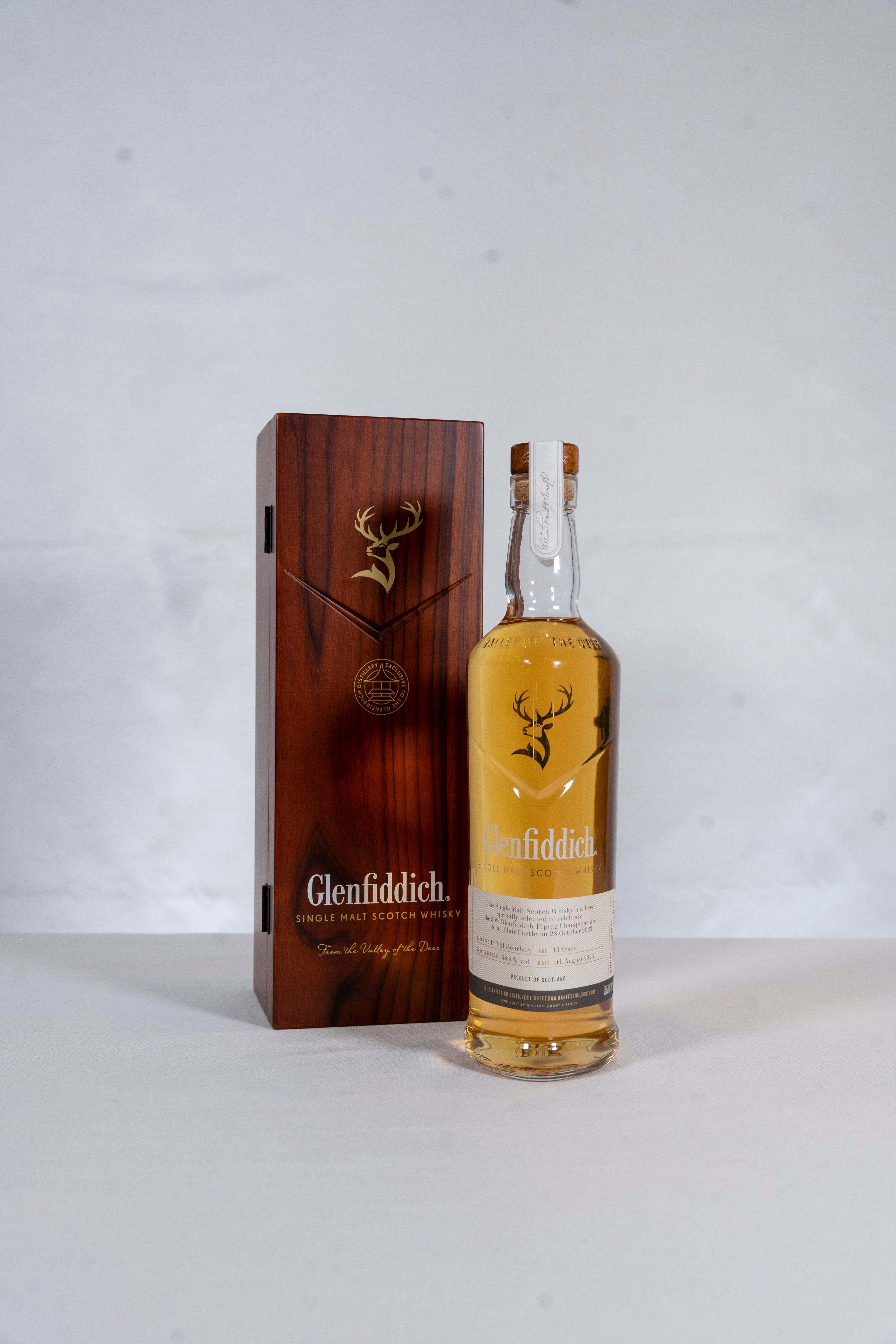 Limited Edition Glenfiddich 13 Year Old Single Cask Single Malt Whisky