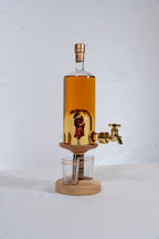 Scottish Bagpiper Refillable Whisky Decanter 350ml