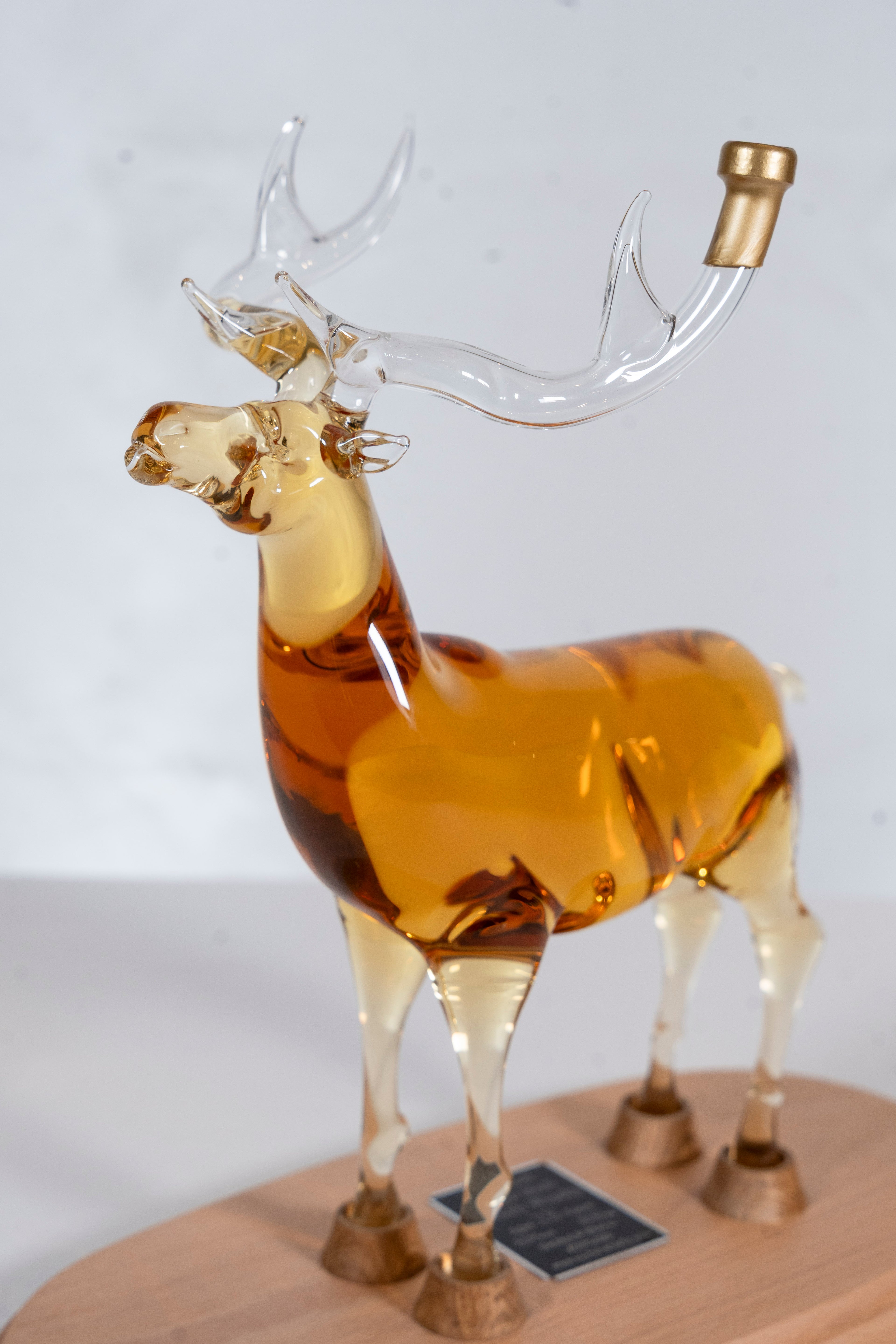 Scottish Stag Glass Whisky Decanter 500ml
