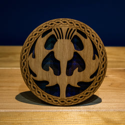 Scottish Wooden Coasters