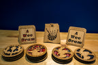 Scottish Wooden Coasters