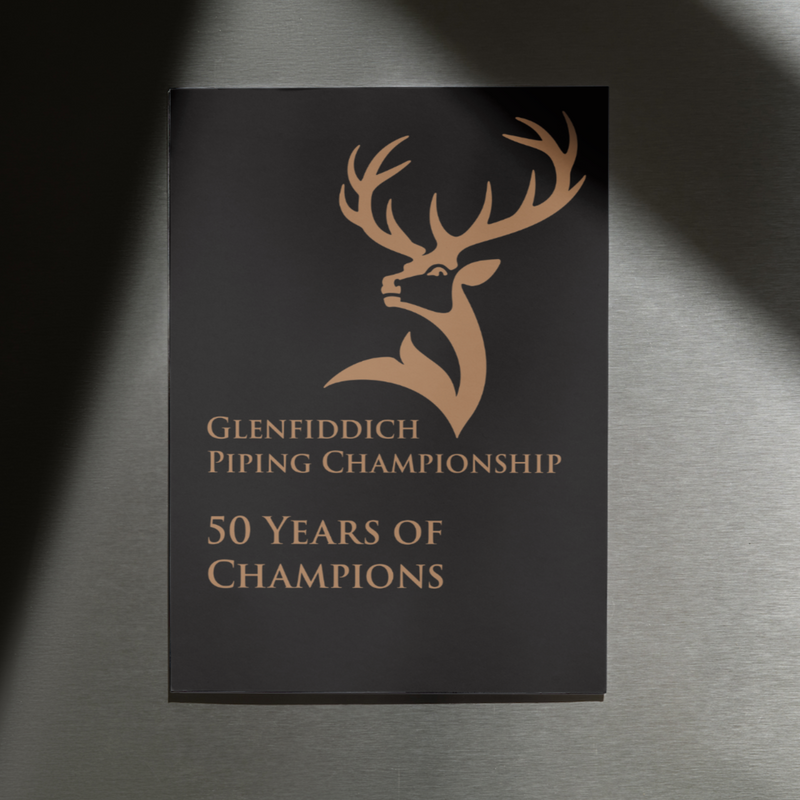 Glenfiddich Piping Championship: 50 Years of Champions Booklet