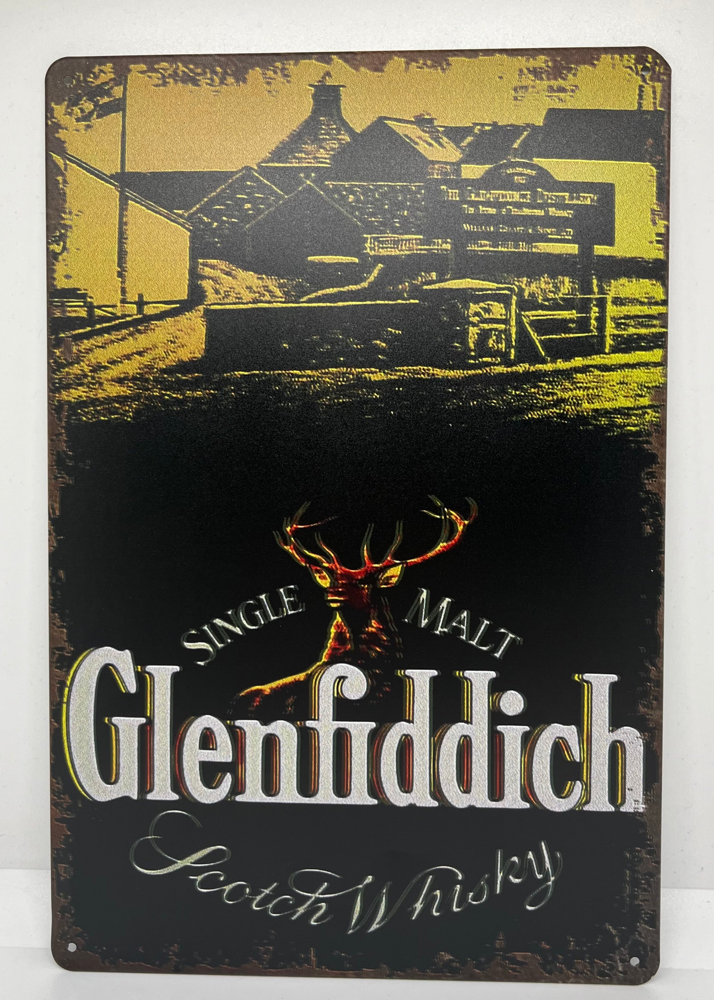 Glenfiddich Whisky Metal Sign