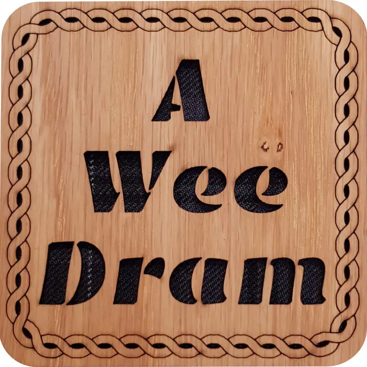 Scottish Wooden Coasters