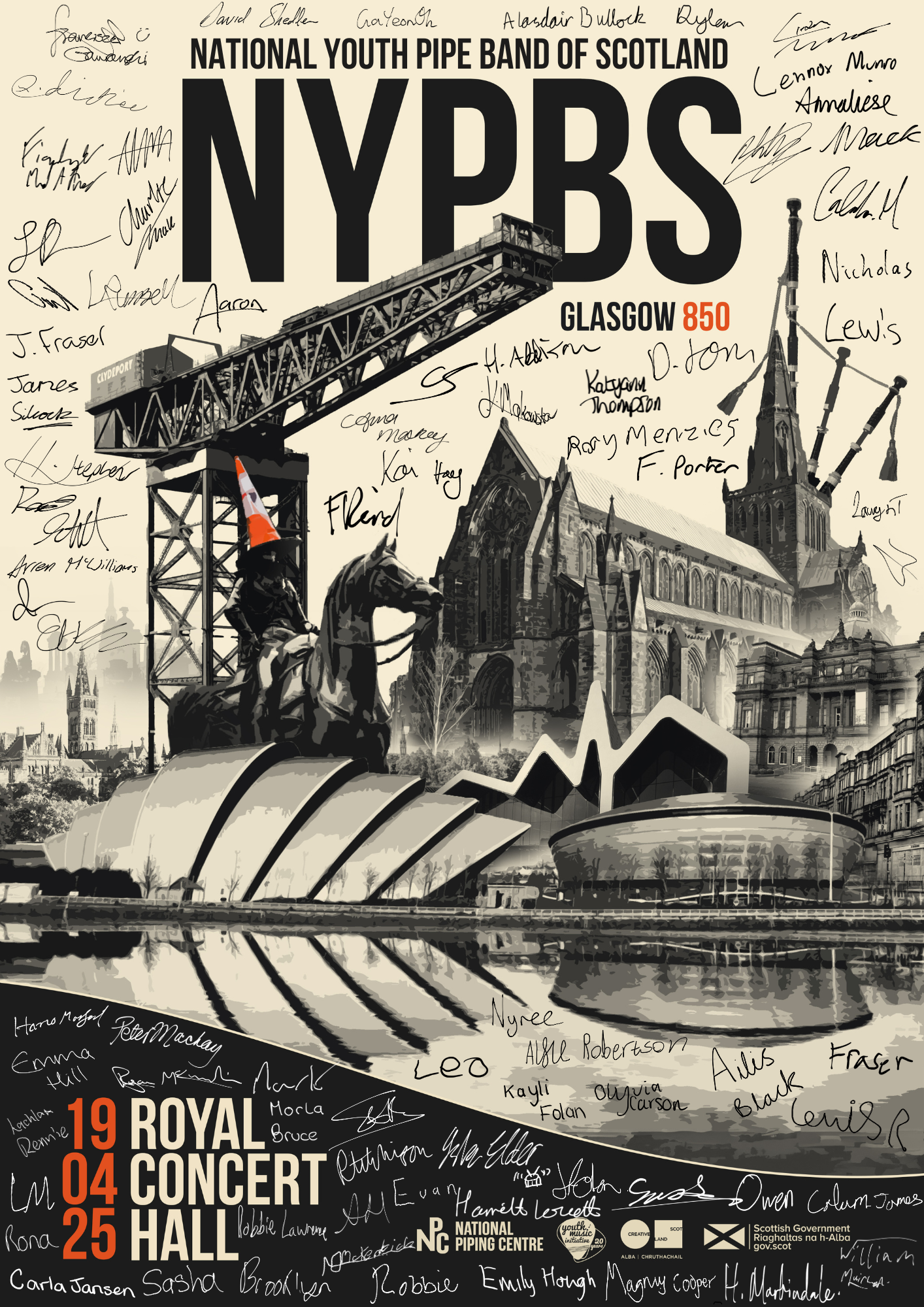 NYPBS Signed Poster