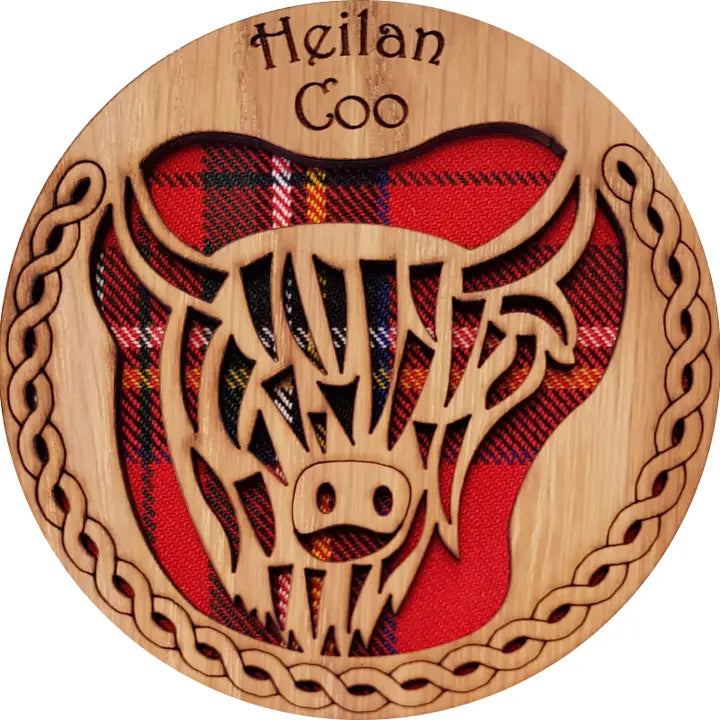 Scottish Wooden Coasters