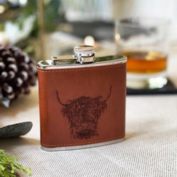 Leather Hip Flask