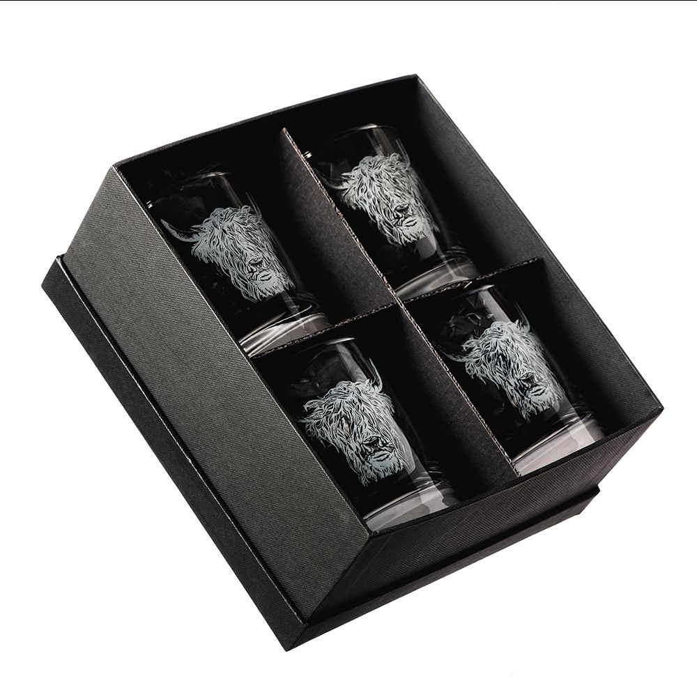 Crystal Tumblers - Set of 4