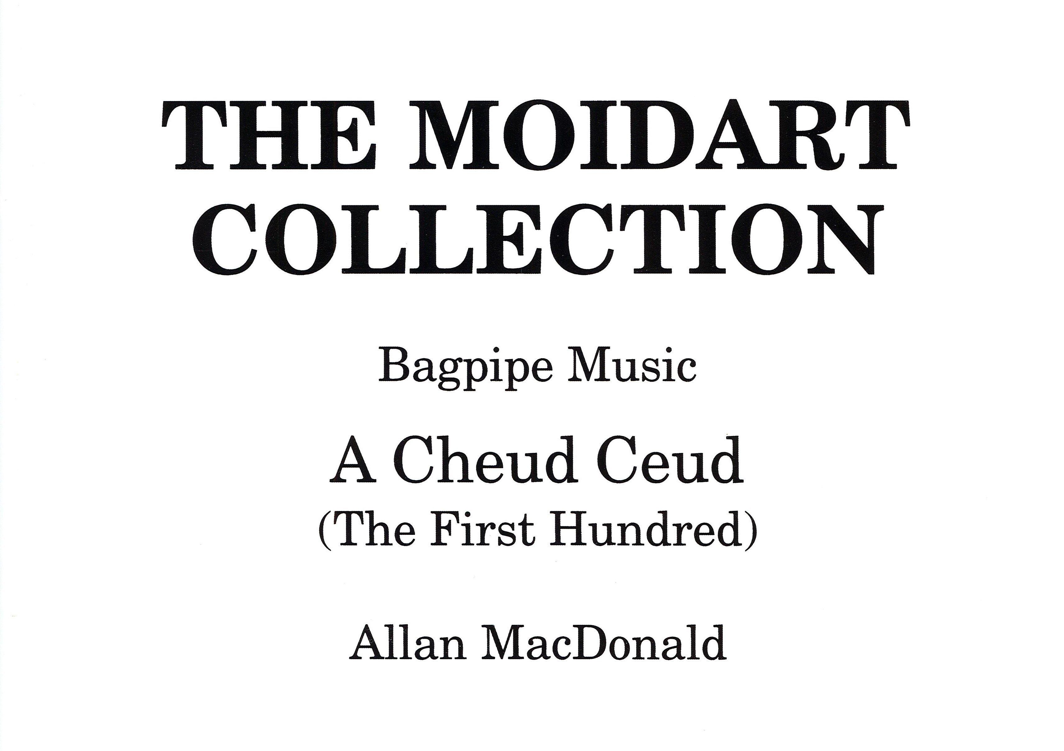 Moidart Collection Book 1