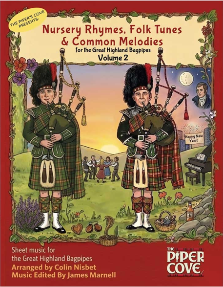 Piper's Cove Nursery Rhymes, Folk Tunes, and Common Melodies: Volume 2