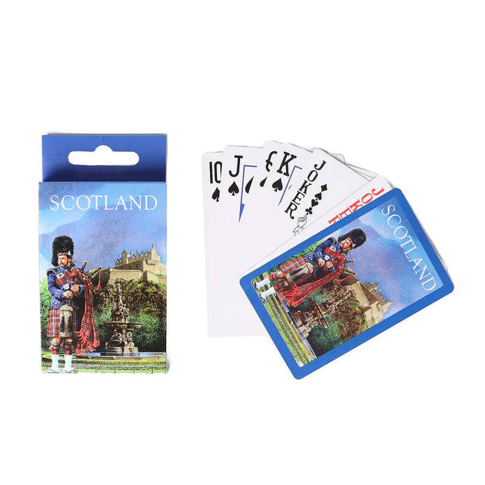 Bagpiper Playing Cards