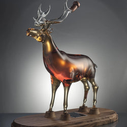 Scottish Stag Glass Whisky Decanter 500ml