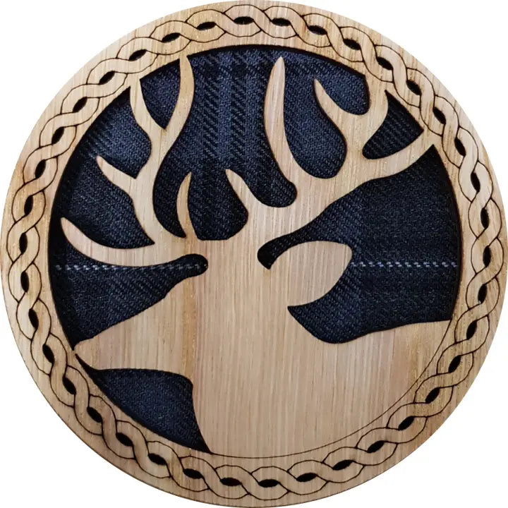 Scottish Wooden Coasters