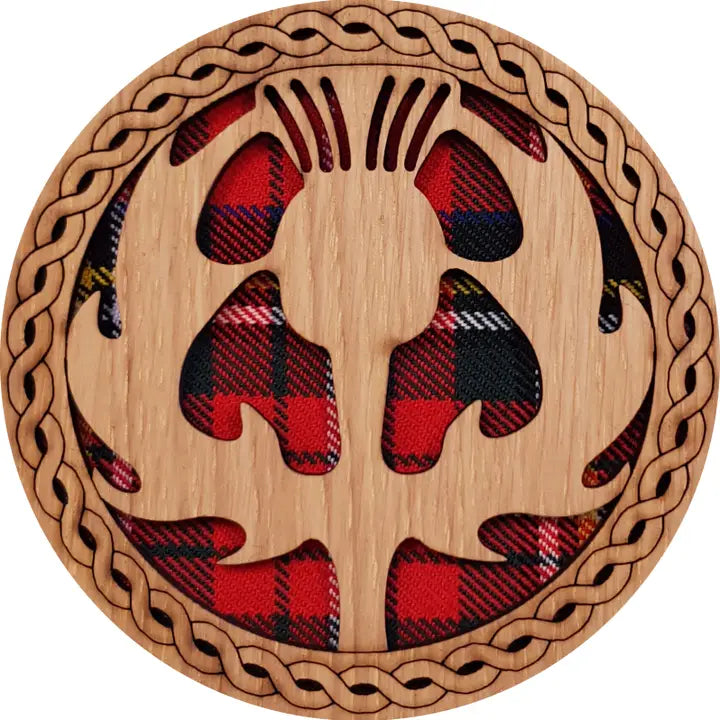 Scottish Wooden Coasters