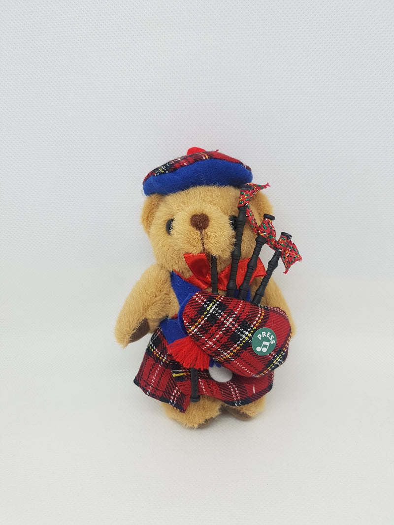 Musical Highland Dressed Teddy
