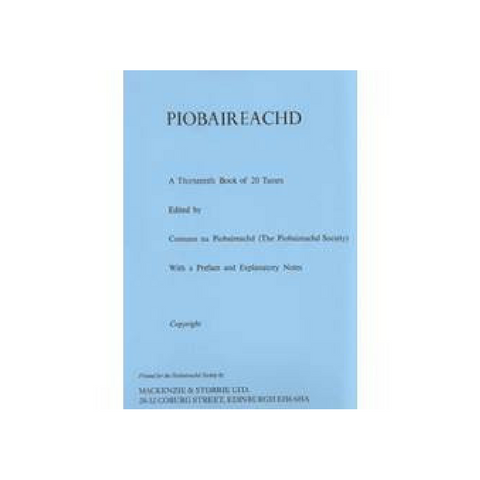 Piobaireachd Society Book 13