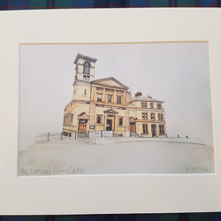 National Piping  Centre - Mounted Print