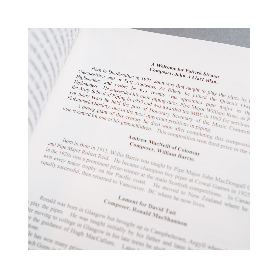 Glenfiddich Collection of Ceol Mor