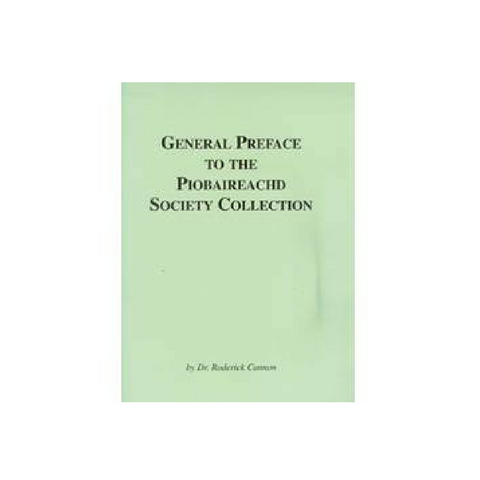 Piobaireachd Society Preface