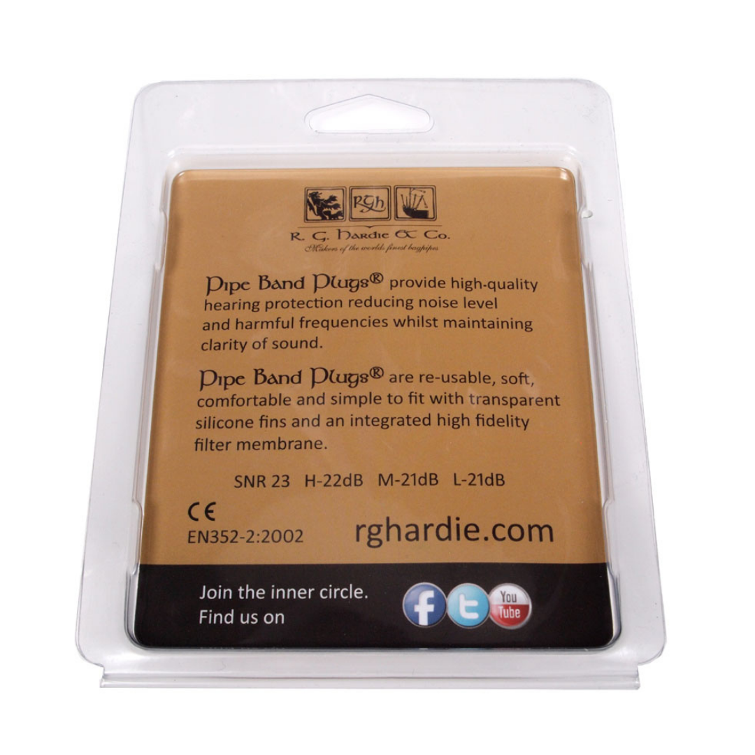 Pipe Band Plugs - Ear Protection