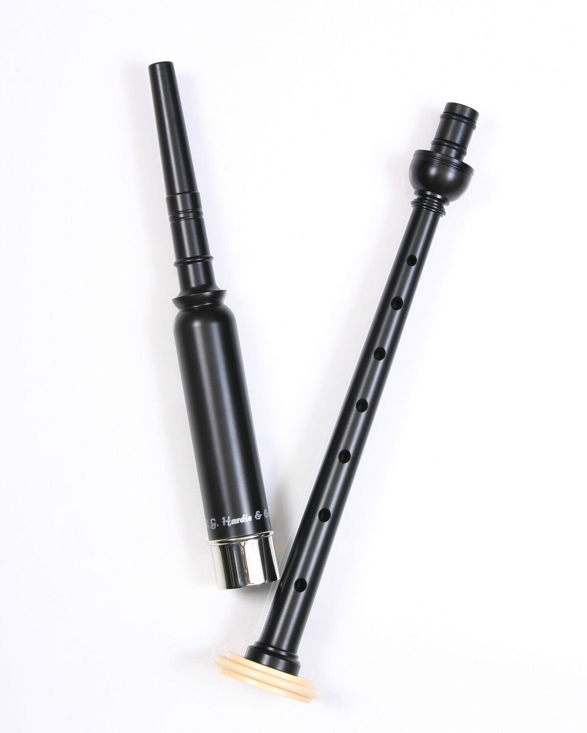 RG Hardie Standard plastic Practice Chanter, nickel ferrule