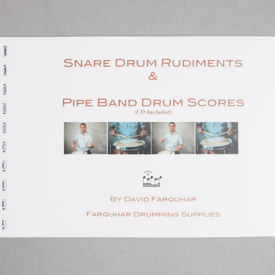 Snare Drum Rudiments Book & CD – The Bagpipe Shop